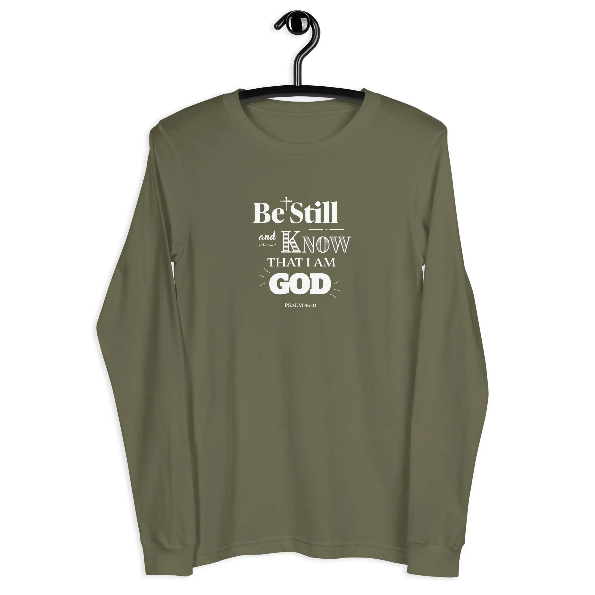 Be Still And Know Unisex Long-Sleeve Tee