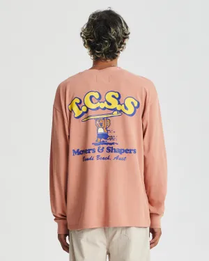 Blinky Long Sleeve Tee  Peach