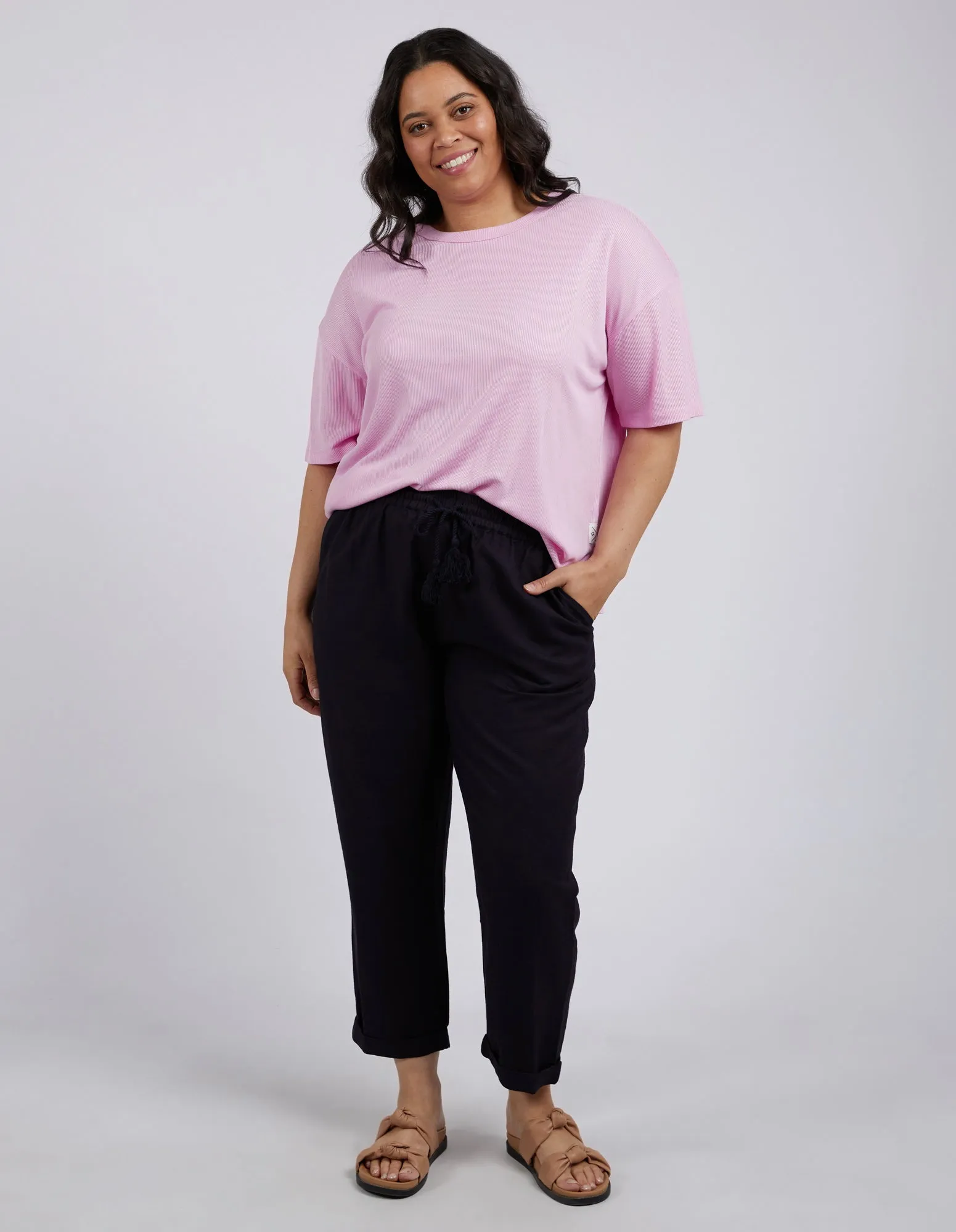 Clem Relaxed Pant Dark Sapphire