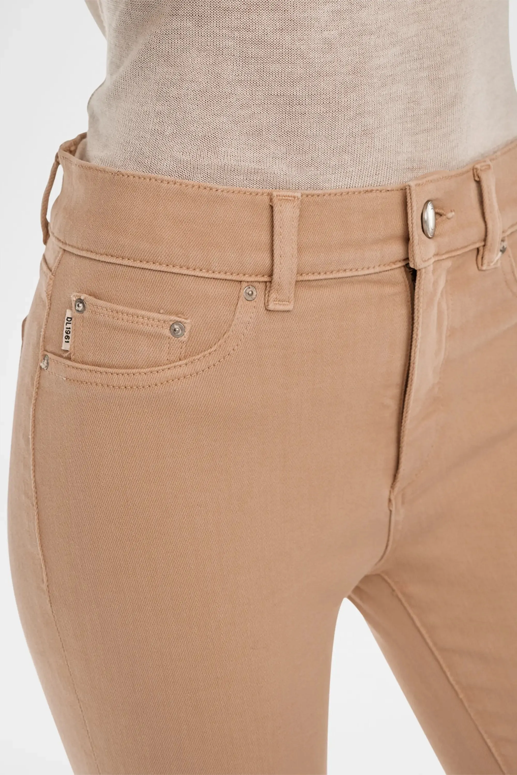 DL1961 Mara Straight Cuffed Jeans