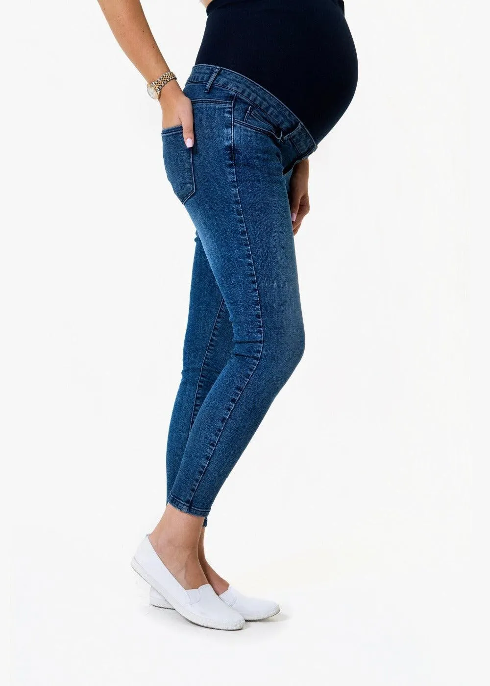 DOORBUSTER Accouchee Stretch Over-Belly Maternity Jeans