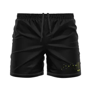 DxW: Marfa Lights men's FC shorts, black