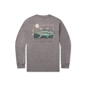 FieldTec Heathered Tee - Atun de Sol - Long Sleeve