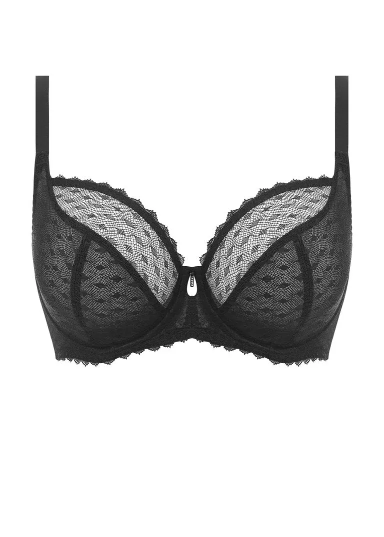 Freya Signature UW Plunge Bra, Black