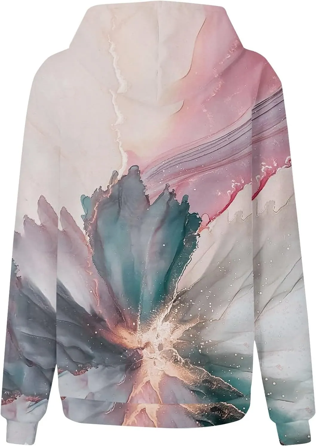 GOFULY Women'S Fashion Hoodies & Sweatshirts Long Sleeve Drawstring Sweatshirt Gradient Color Fall 2024 Casual Sweatshirts