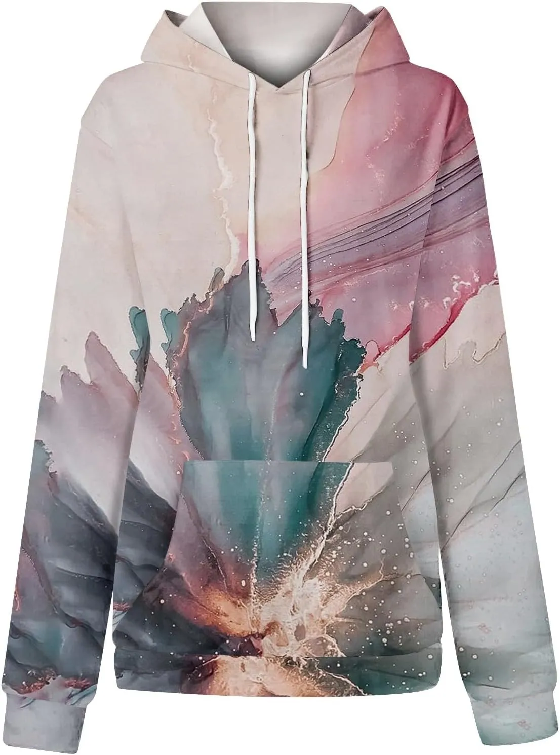 GOFULY Women'S Fashion Hoodies & Sweatshirts Long Sleeve Drawstring Sweatshirt Gradient Color Fall 2024 Casual Sweatshirts