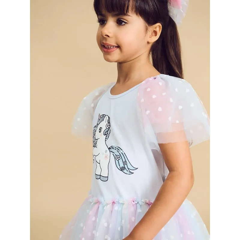 Huxbaby Flutter Unicorn Ballet Dress