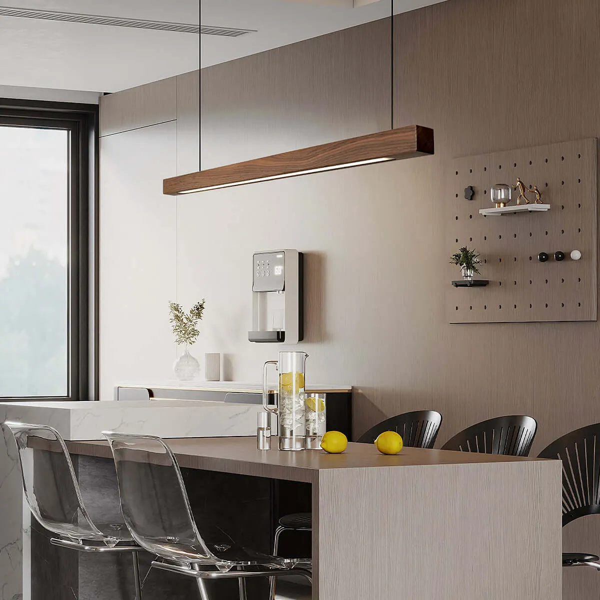 Industrial Beam Pendant Light