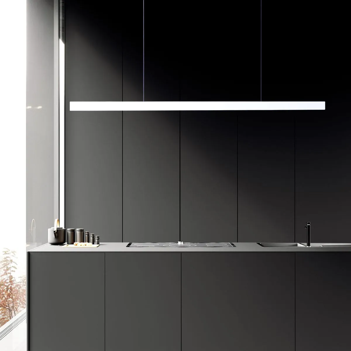 Industrial Beam Pendant Light