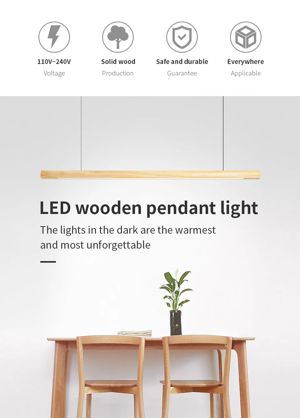 Industrial Beam Pendant Light