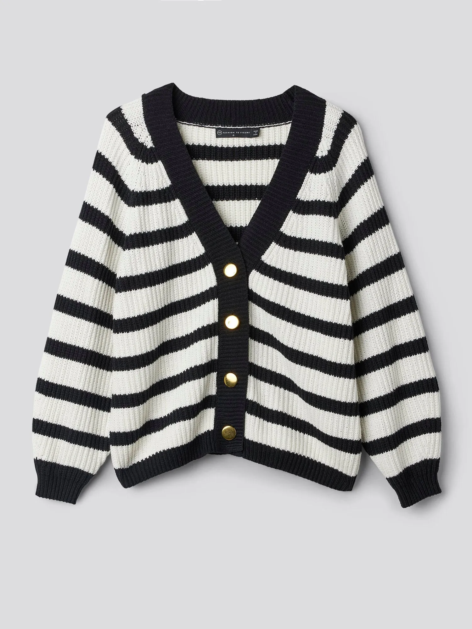 Jaya Striped Cardigan