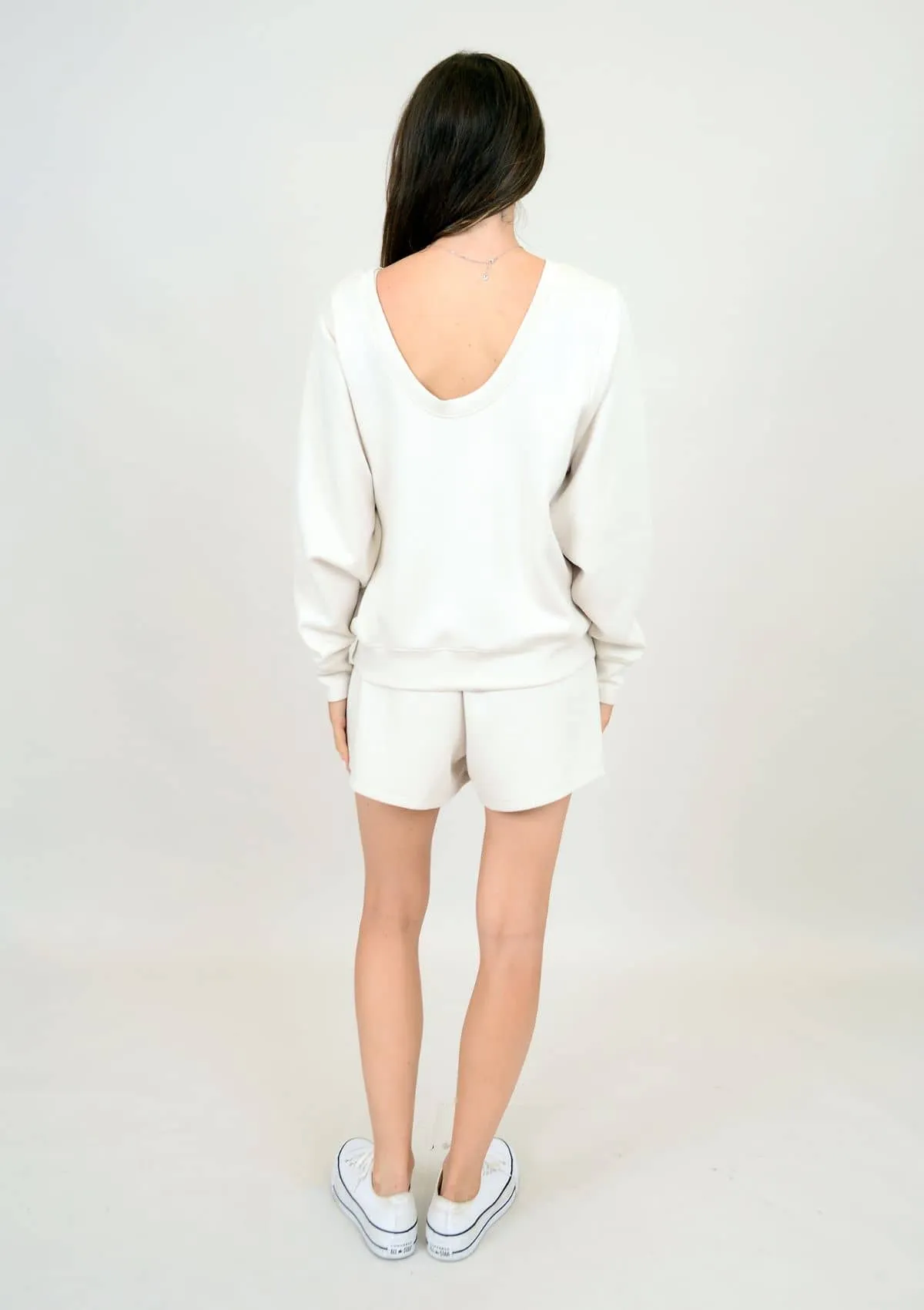 Kenza Reversible Top - Stone
