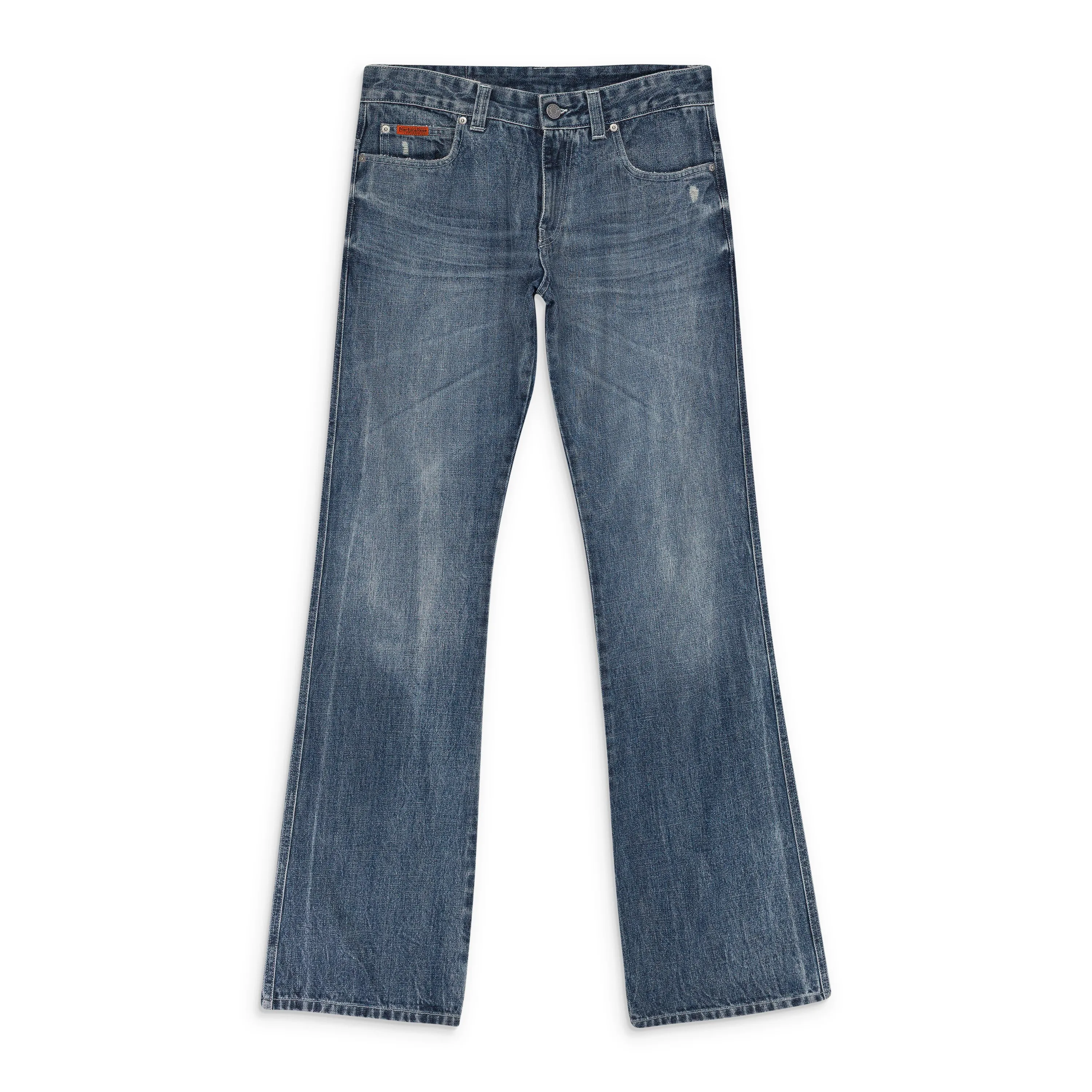 LIGHT BLUE LOW RISE BOOTCUT JEANS