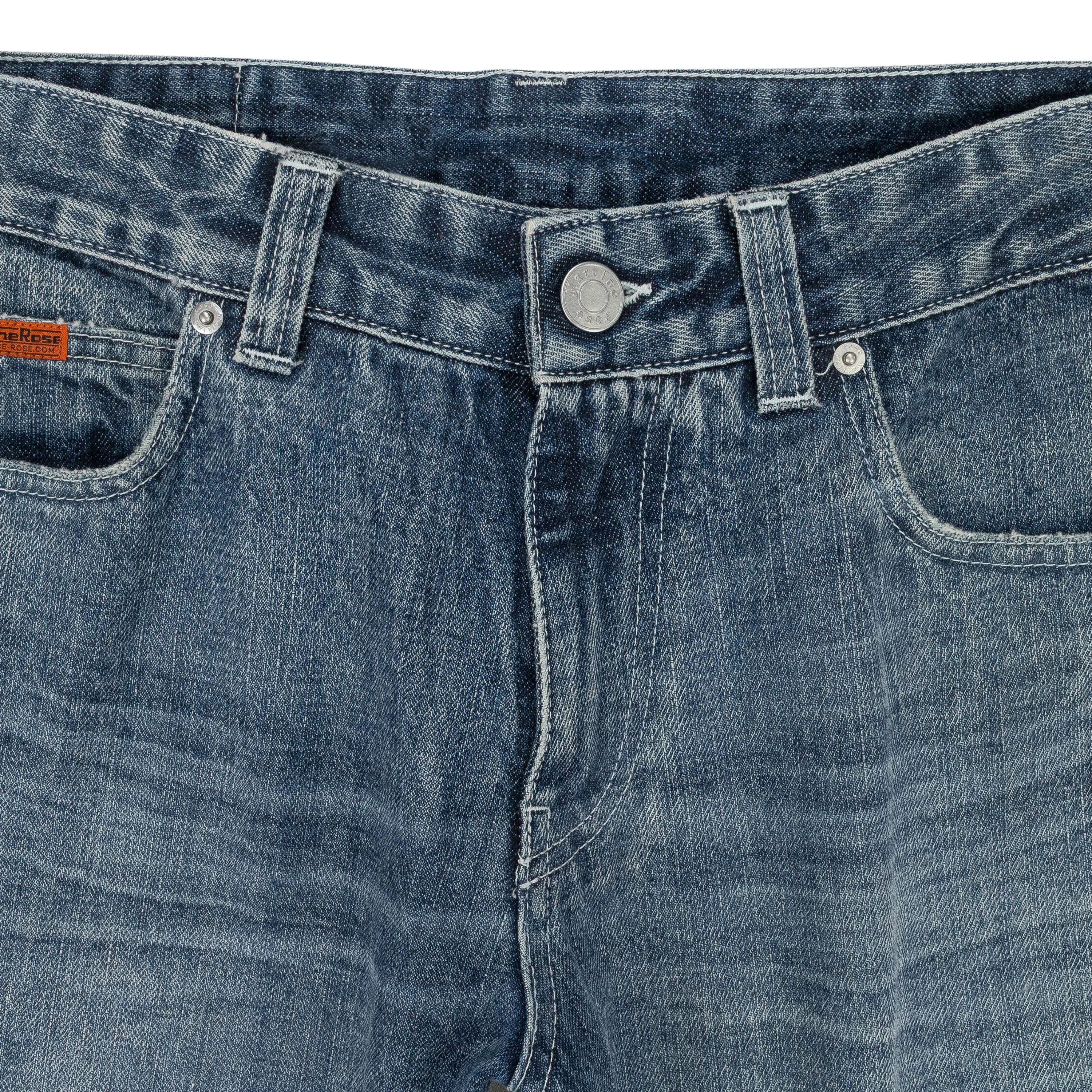LIGHT BLUE LOW RISE BOOTCUT JEANS