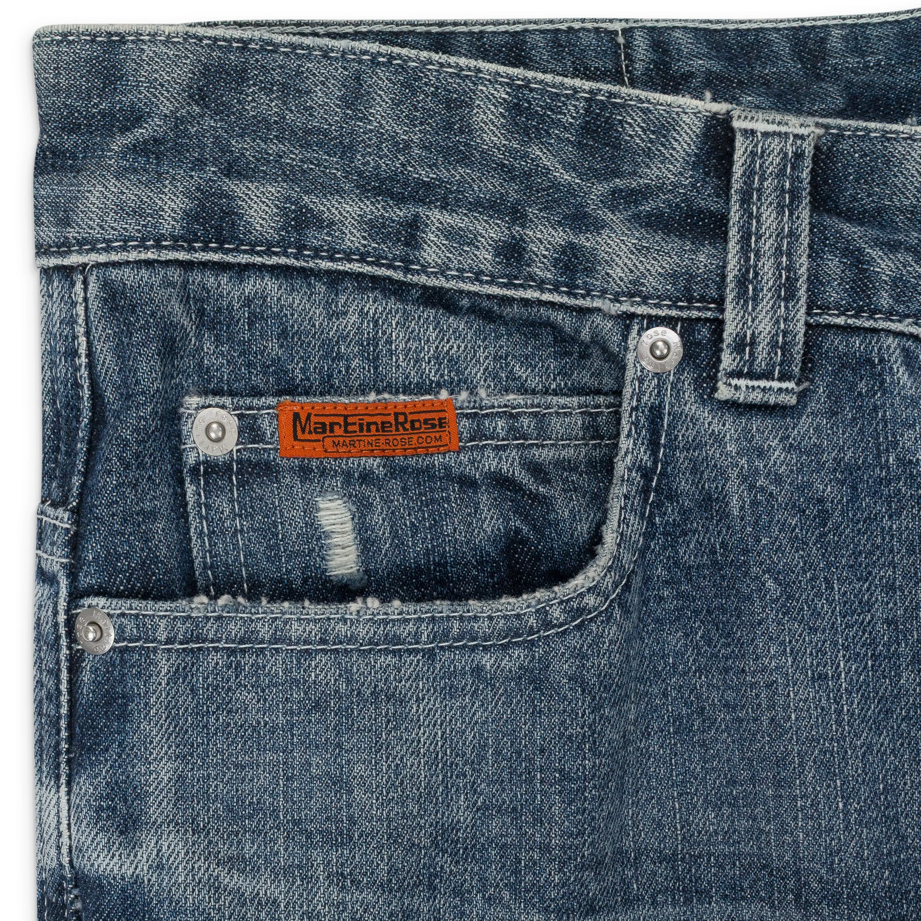 LIGHT BLUE LOW RISE BOOTCUT JEANS