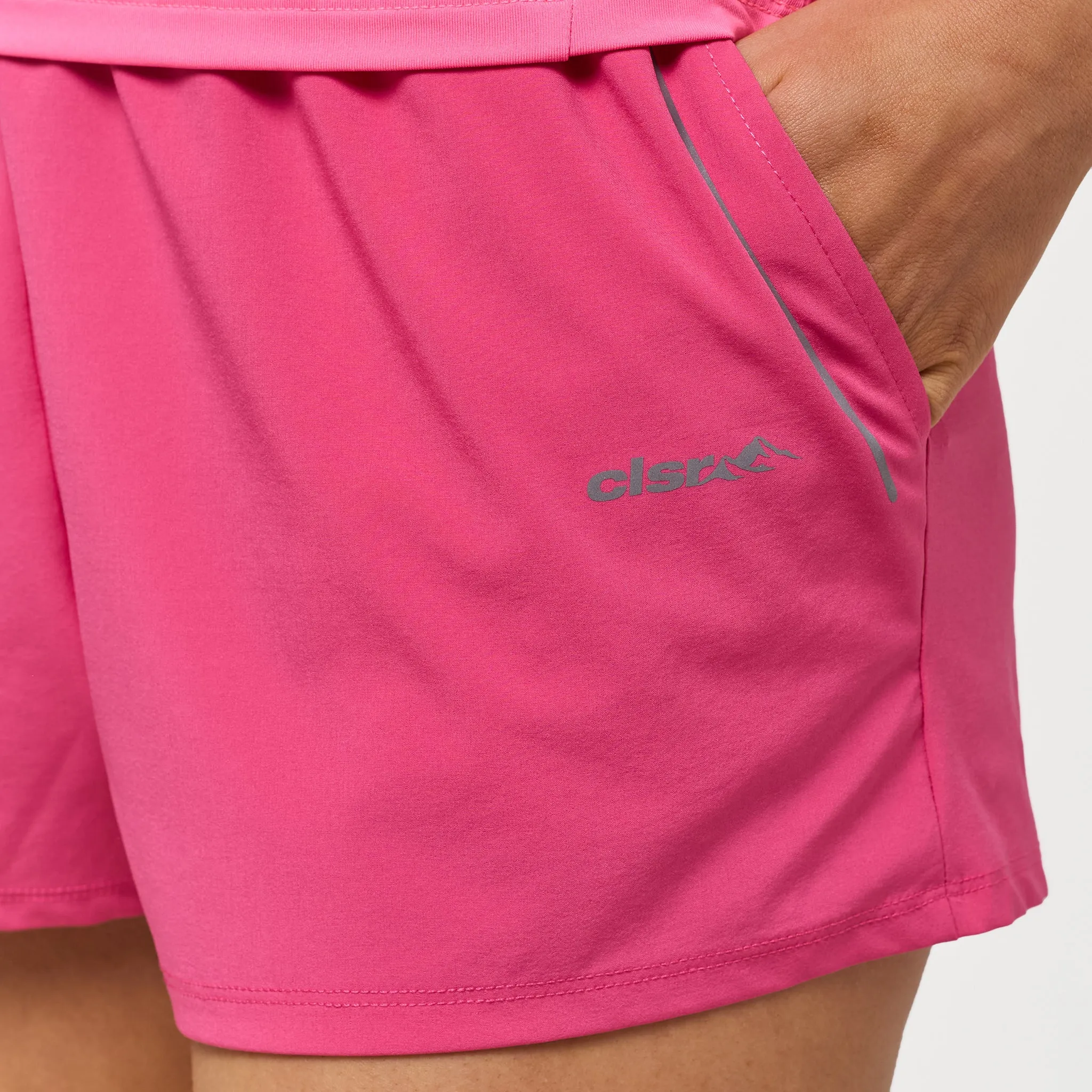 Lightweight Performance Short & Jacket Set | Bright Pink