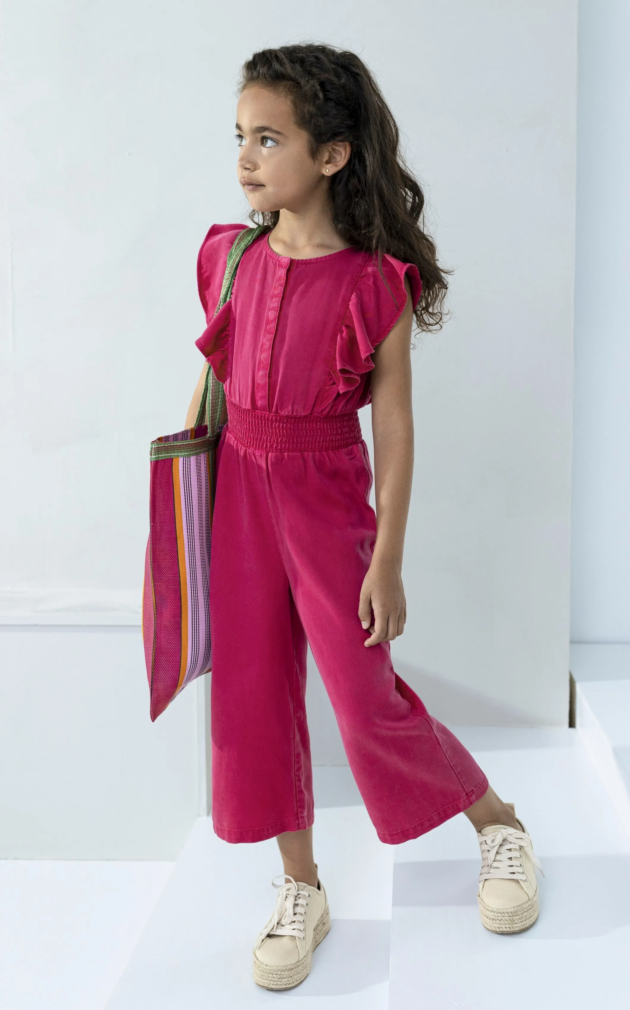 Like Flo Tencell Twill Jumpsuit Long