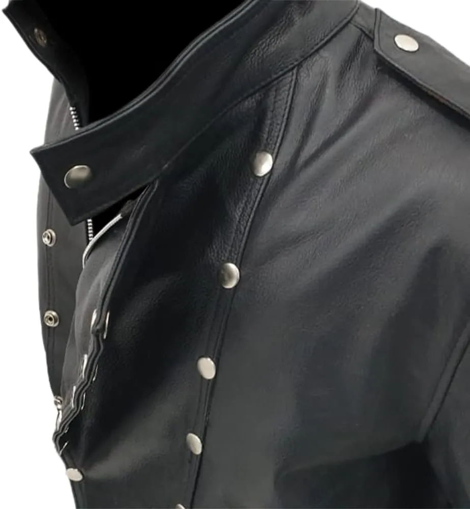 Mad 4 Fury Road Movie Costume - Tom Australian Distressed hardy Brown Max Biker Jacket - Motorcycle Leather Jacket for Mens