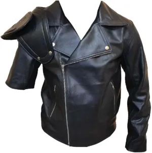 Mad 4 Fury Road Movie Costume - Tom Australian Distressed hardy Brown Max Biker Jacket - Motorcycle Leather Jacket for Mens