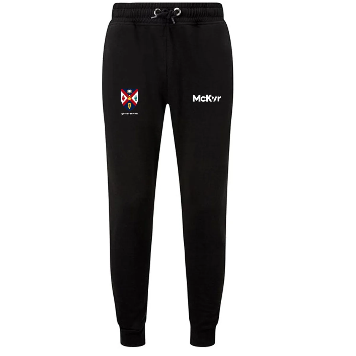Mc Keever Queens Football Fitted Jogger Pants - Adult - Black