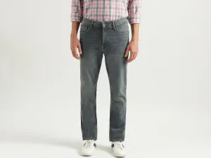 Men's Solid Bootcut Jeans
