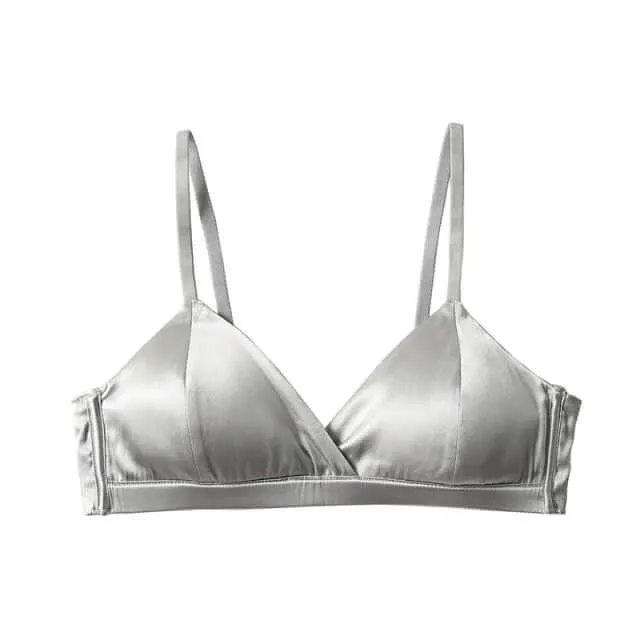 Mulberry Silk Bra
