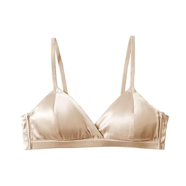 Mulberry Silk Bra