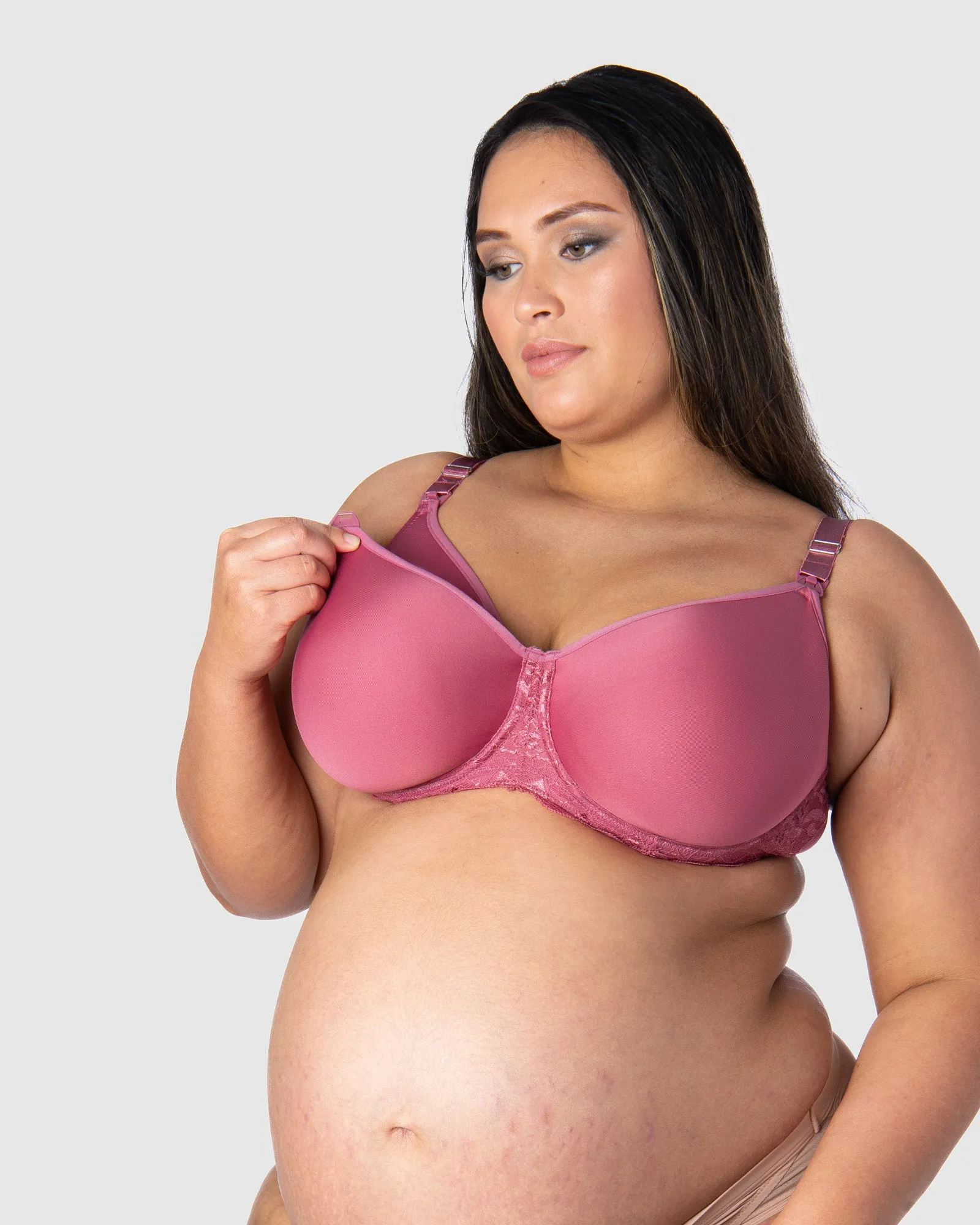 OBSESSION ROSE CONTOUR NURSING BRA - FLEXI UNDERWIRE