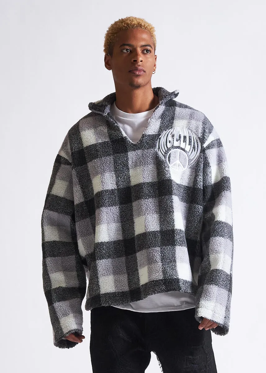 Peace Fleece Jacket - Gray