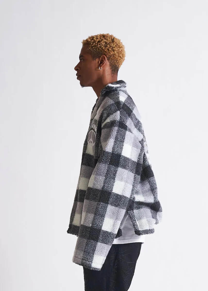Peace Fleece Jacket - Gray