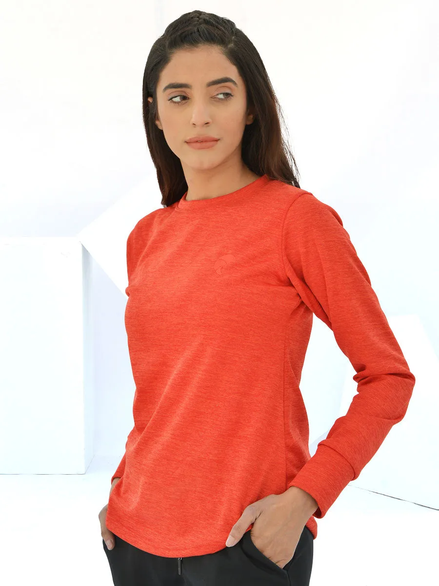 Performance - Sweat Shirt - 018 - Red / Orange