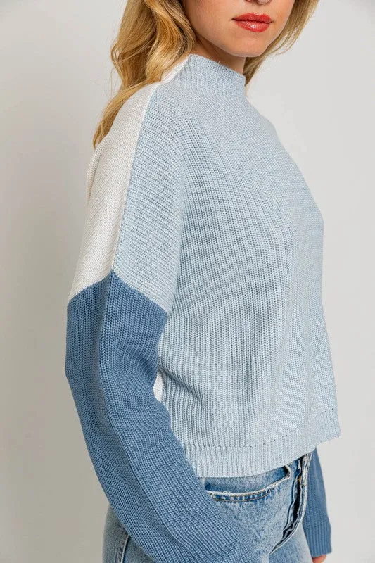 Ritz Color Block Sweater