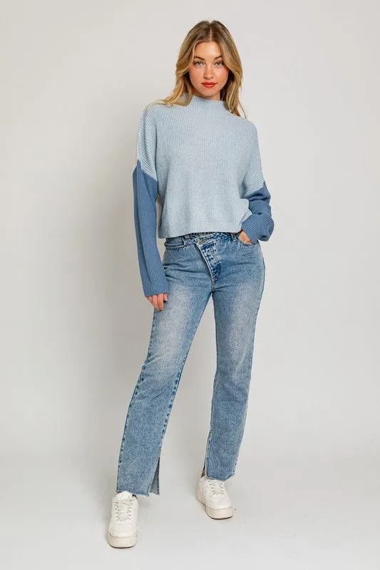 Ritz Color Block Sweater