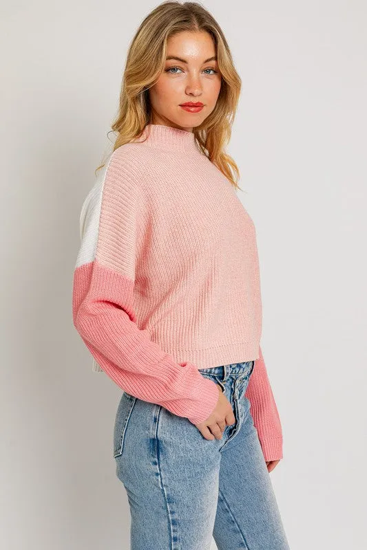 Ritz Color Block Sweater