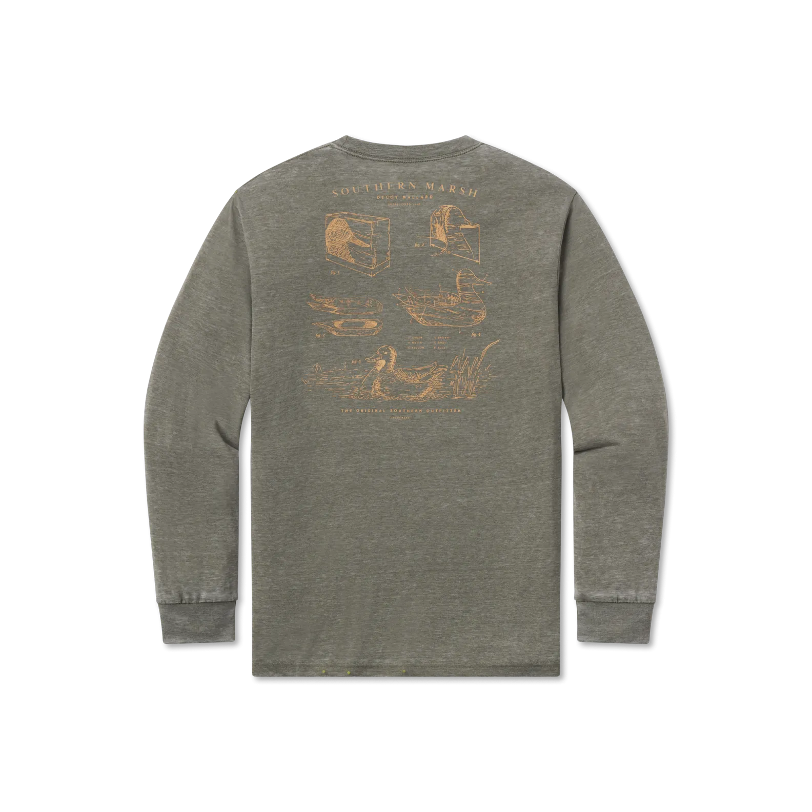 SEAWASH Tee - Mallard in the Making - Long Sleeve