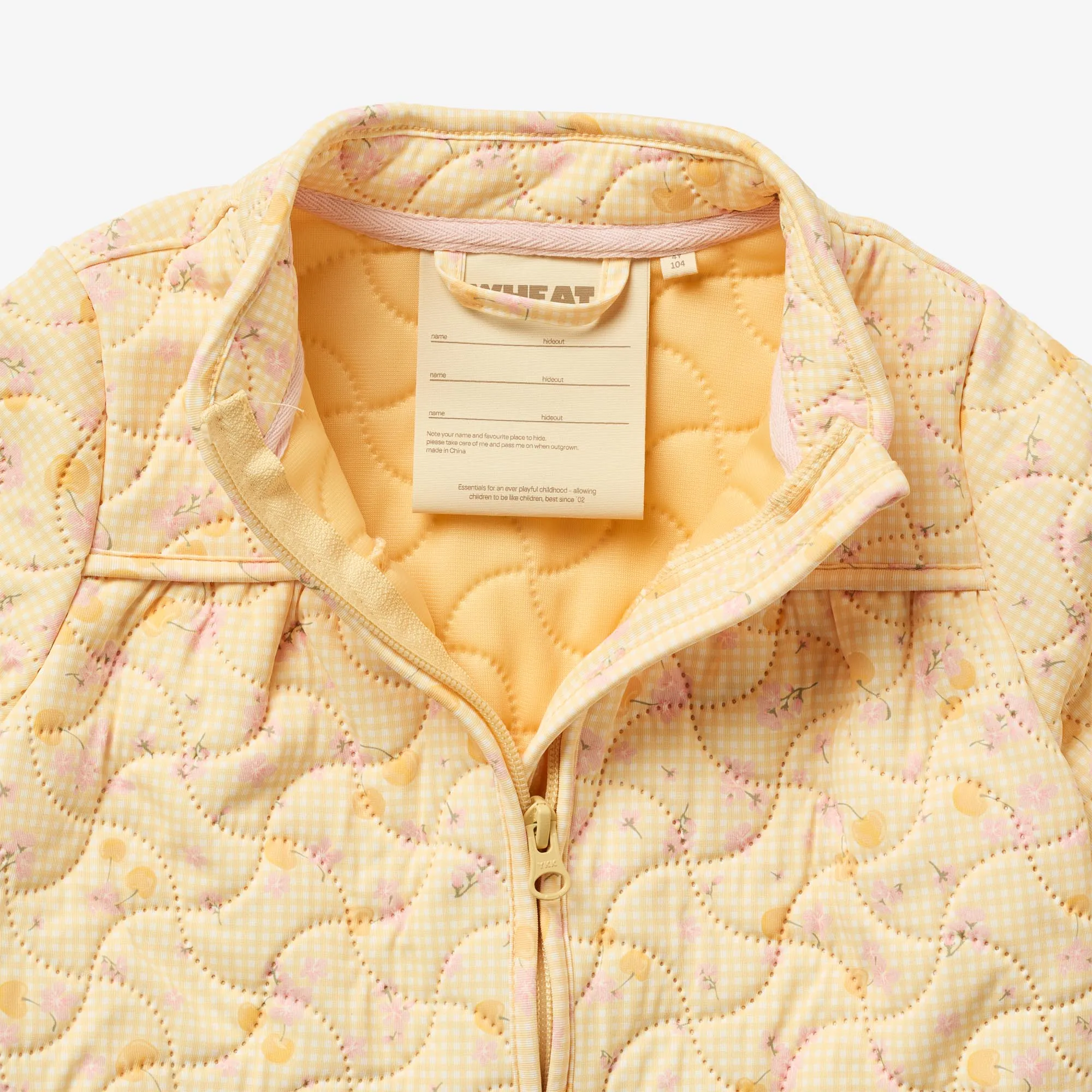 Thermo Jacket Thilde - yellow cherries