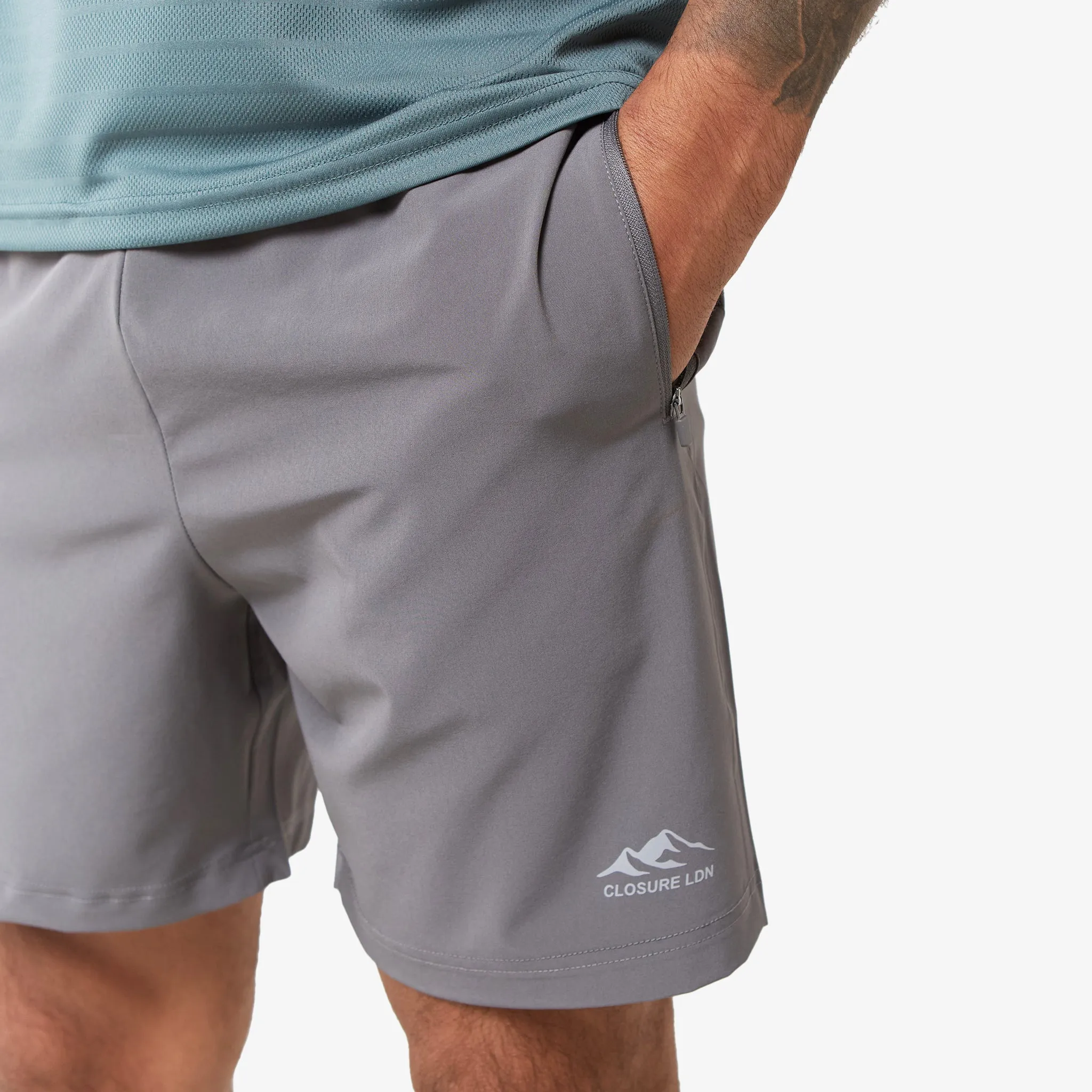 Training Twinset | Dark Teal Charcoal