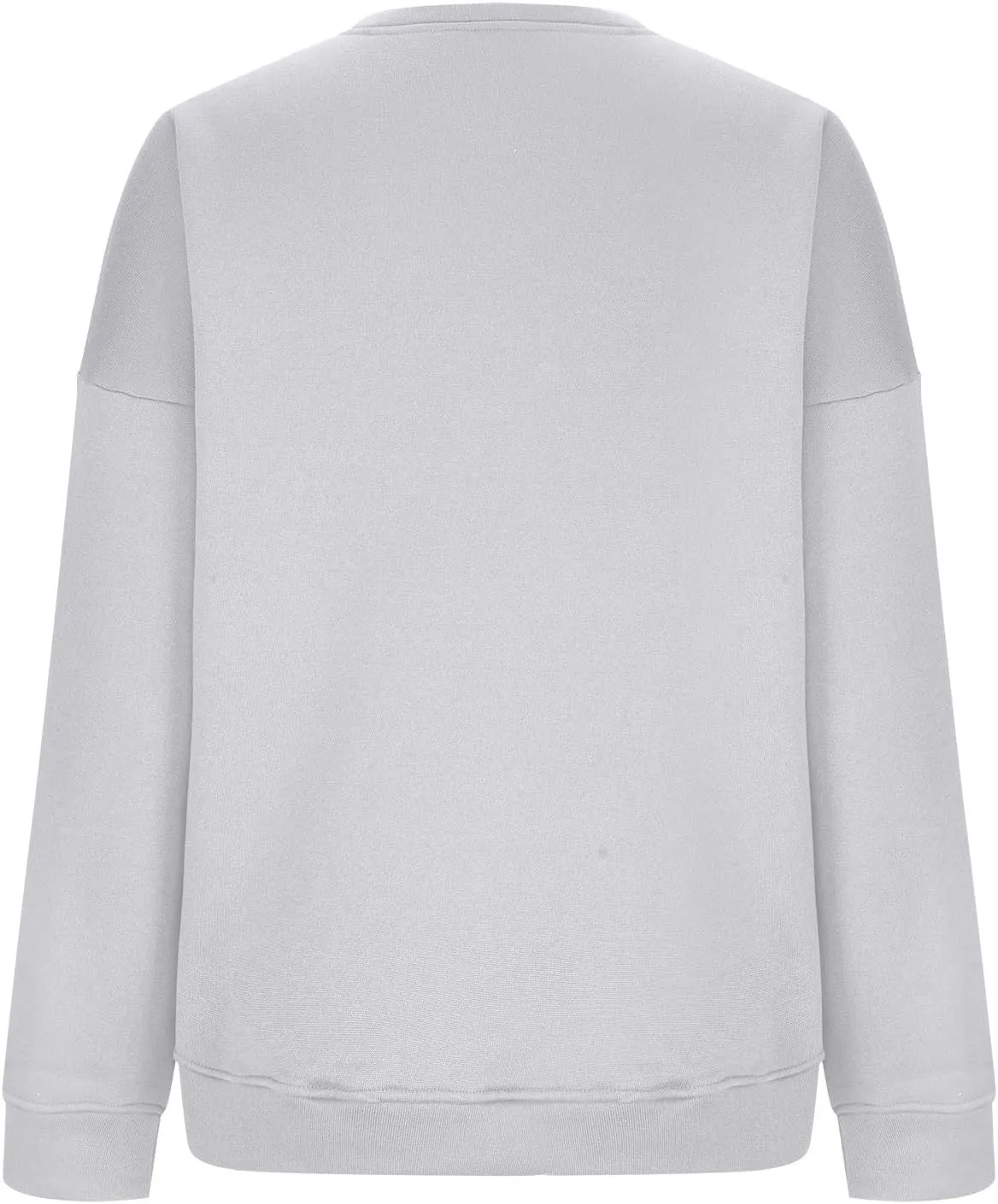 Womens Oversized Crewneck Sweatshirts Comfort Sweatshirt Pullover Tops Solid Color Cute Hoodie Teen Girls Clothes