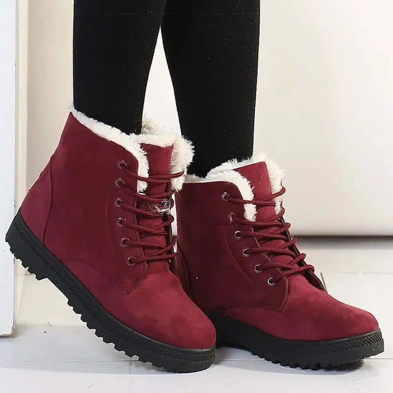 Women's Stylish Low Heeled Ankle Boots