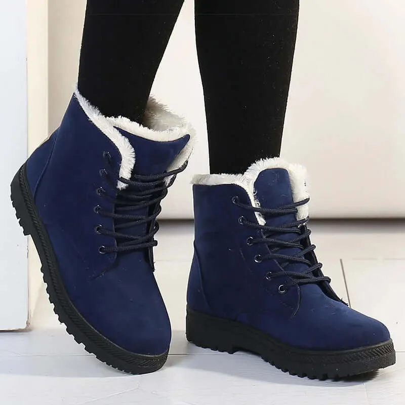Women's Stylish Low Heeled Ankle Boots