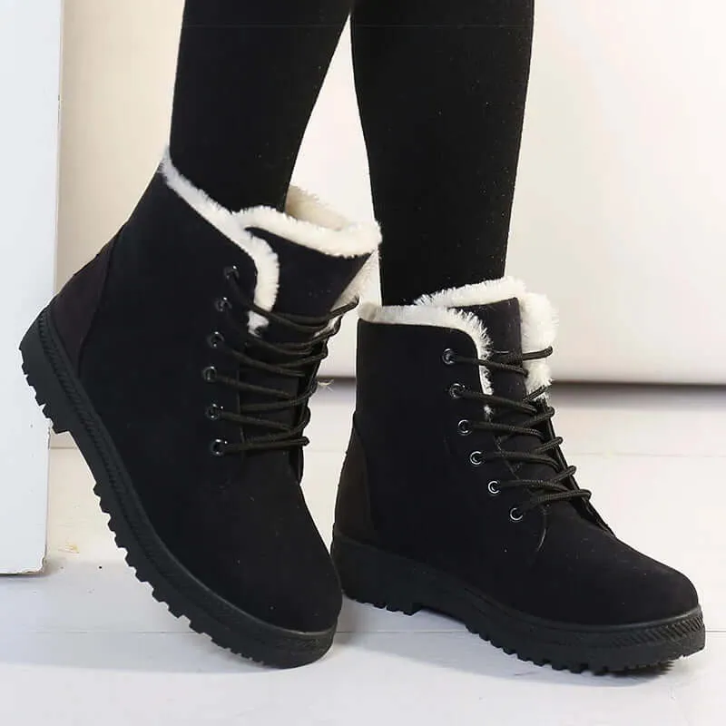 Women's Stylish Low Heeled Ankle Boots