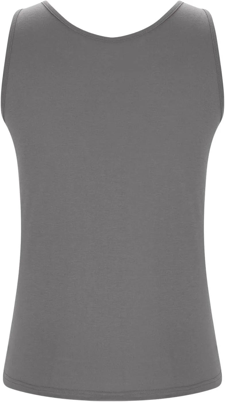 Womens Tank Tops with Built in Bra Plus Size Padded Camisole Shelf Bra Workout Yoga Shirt Casual Basic Undershirt