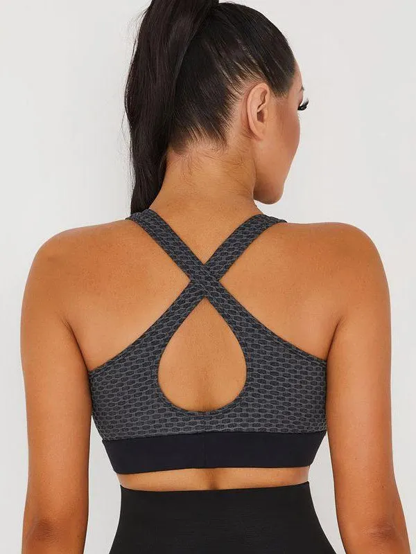 ZASUWA Female Tiktok Cross Back Sports Bras
