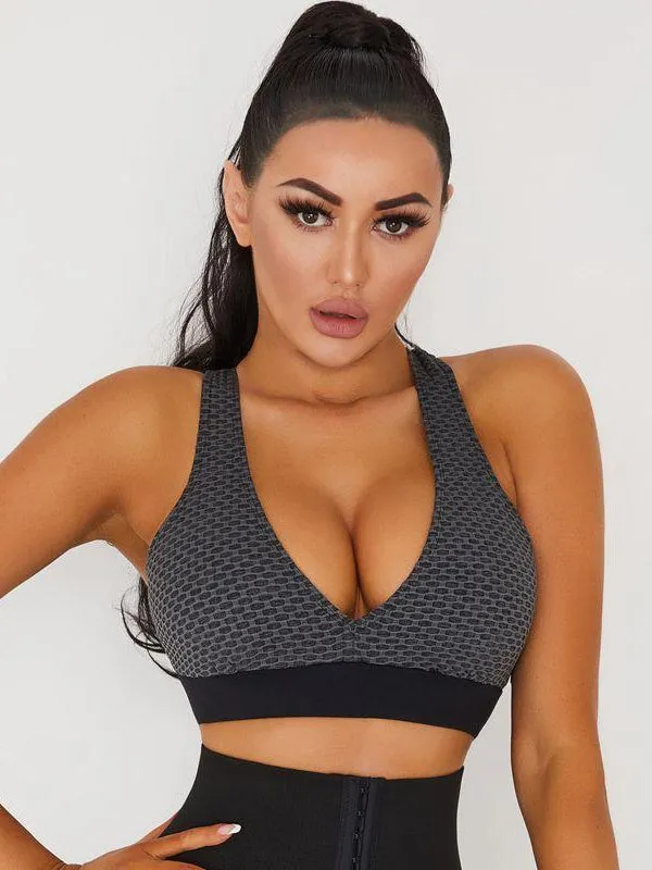 ZASUWA Female Tiktok Cross Back Sports Bras